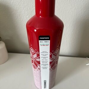 Corkcicle Red Insulated canteen Bottle